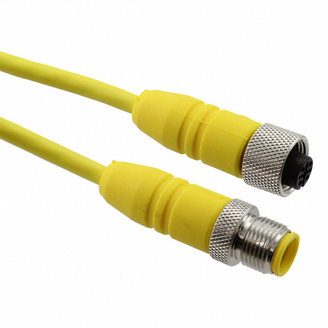 Sensor Cable RST4-RKT4-646//2M RST4-RKT4-646//2M 2 m M12 Sensor Straight 4 Position Receptacle Pack of 2 M12 Sensor Straight 4 Position Plug